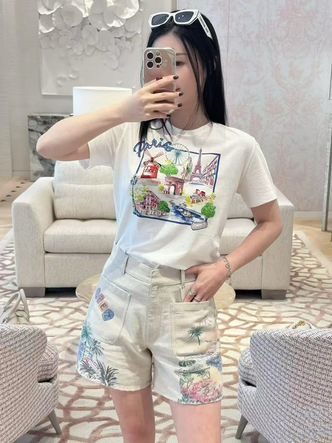 티모 공장 / 디올 여성 데님 반바지
