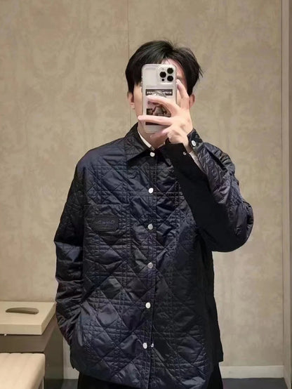 체인2호 / 디올 남성 여성 아가일 체크 패딩