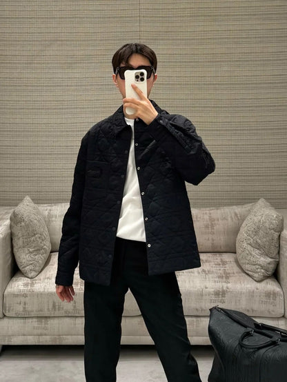 체인2호 / 디올 남성 여성 아가일 체크 패딩