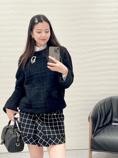 체인2호 / 디올 남성 여성 라운드 니트