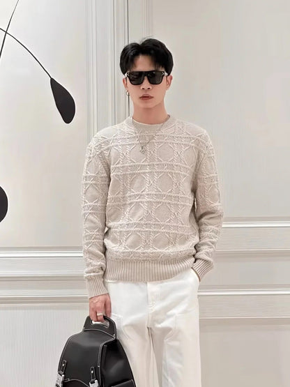 체인2호 / 디올 남성 여성 라운드 니트