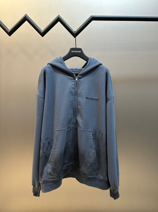 체인2호 / 발렌시아가 남성 여성 후드티 셔츠
