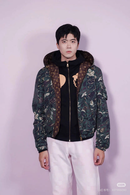 체인2호 / 루이비통 남성 여성 양면 재킷