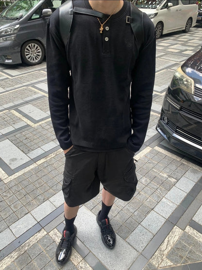 체인2호 / 크롬하츠 남성 와플 맨투맨