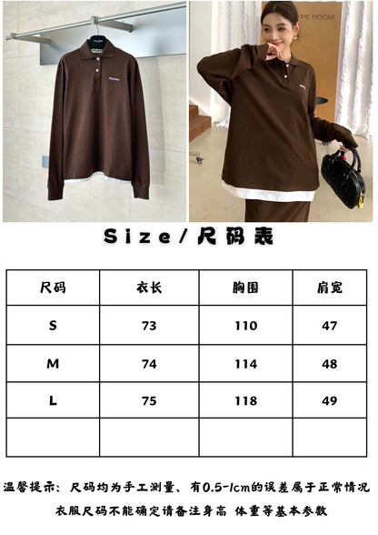 체인2호 / 미우미우 남성 폴로 긴팔