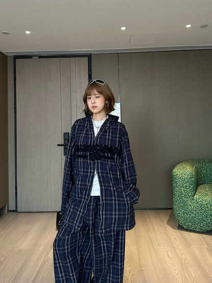체인2호 / 발렌시아가 남성 여성 와이드 팬츠