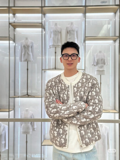 체인2호 / 디올 남성 여성 지퍼 니트