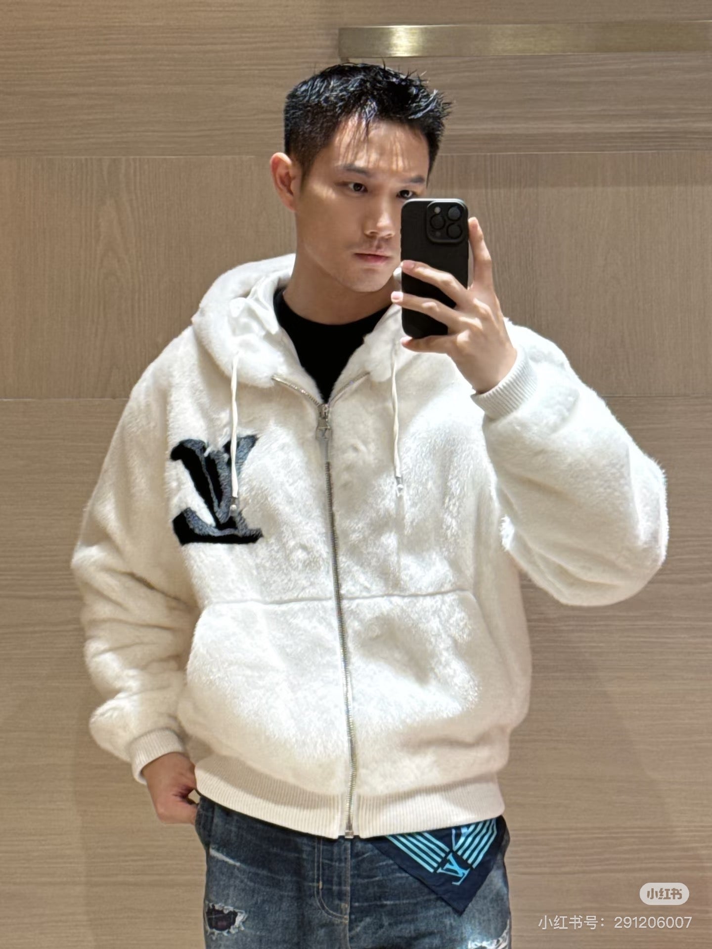 체인2호 / 루이비통 남성 여성 밍크 퍼 재킷