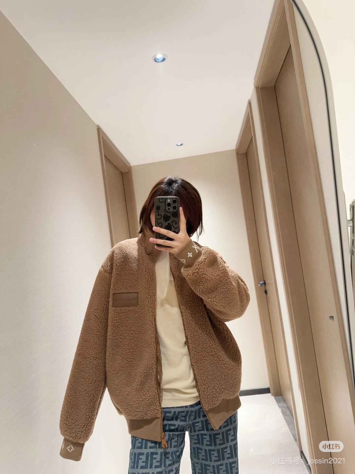 체인2호 / 루이비통 남성 여성 블루종 점퍼