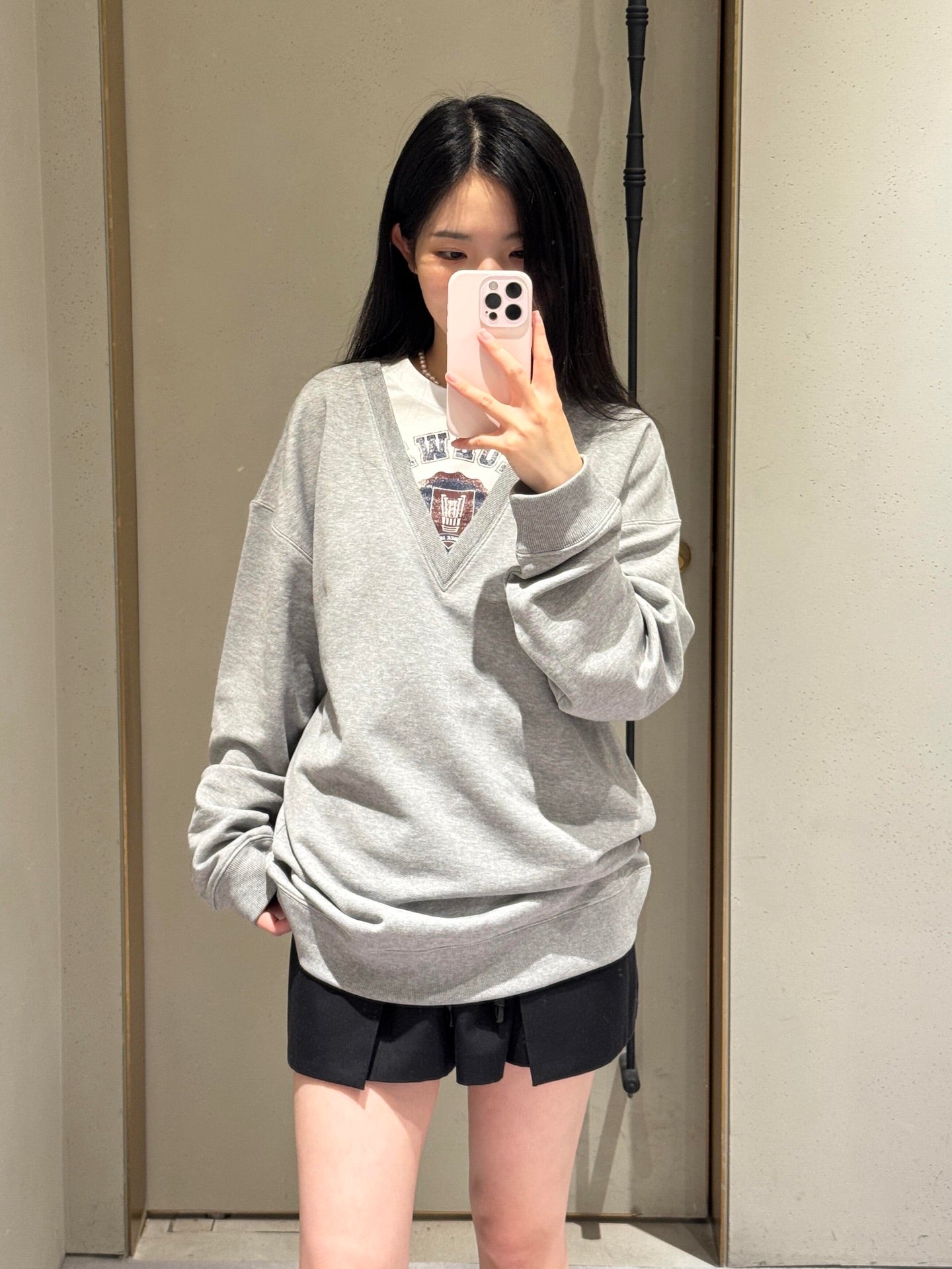 체인2호 / 로에베 남성 여성 라운드 맨투맨