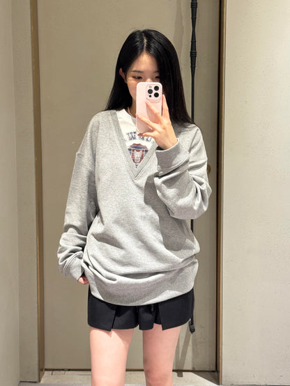 체인2호 / 로에베 남성 여성 라운드 맨투맨
