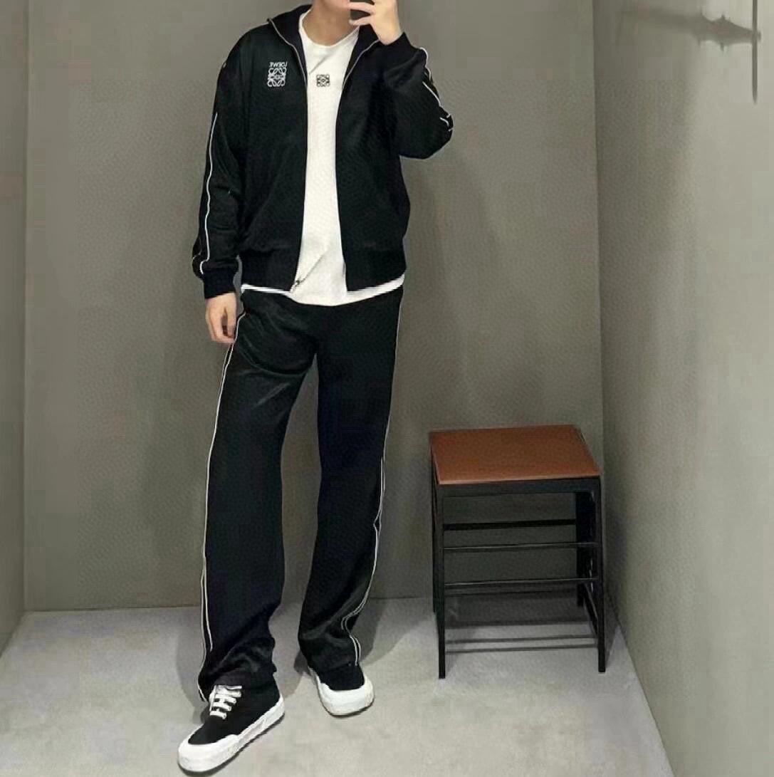 체인2호 / 로에베 남성 자수 롱 팬츠