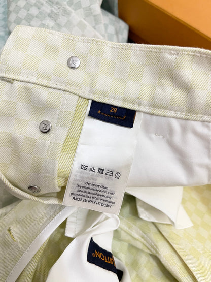 BVG / 루이비통 남성 여성 데님 팬츠