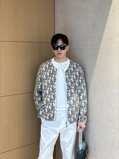 BVG / 디올 남성 여성 지퍼 니트