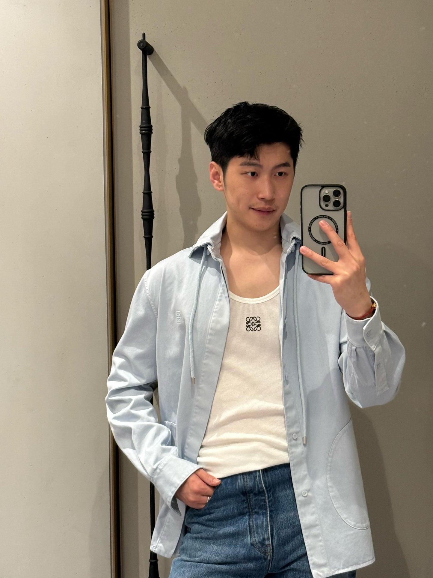 BVG / 로에베 남성 여성 셔츠