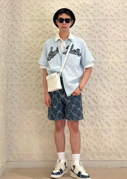 TJ셀러 / 루이비통 남성 데님 반바지