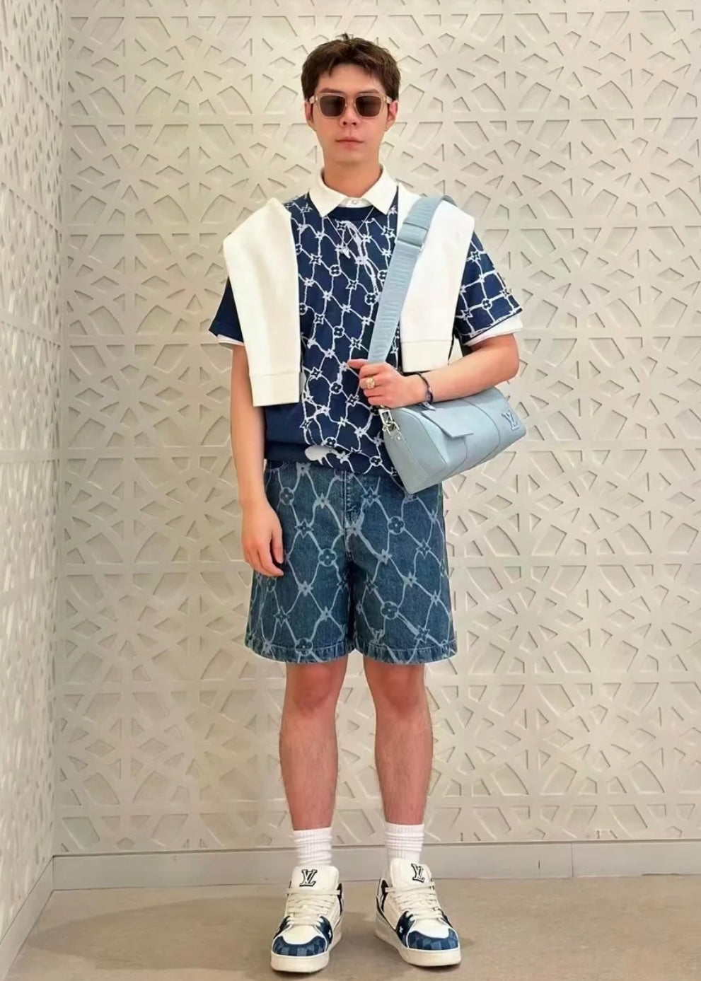 TJ셀러 / 루이비통 남성 데님 반바지