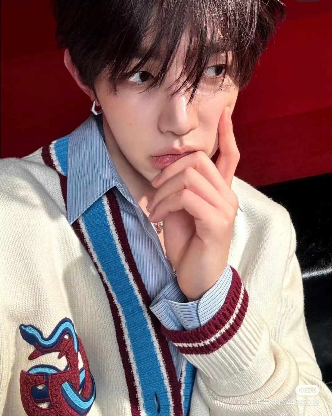 BVG / 구찌 남성 여성 자수 니트