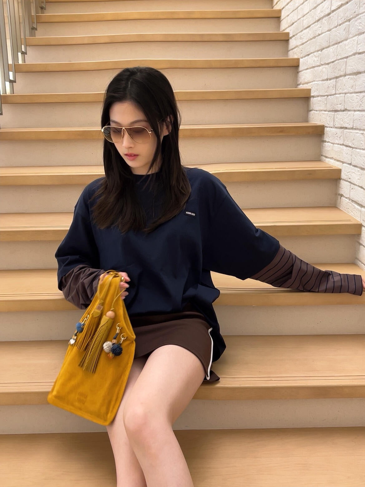 BVG / 미우미우 남성 긴팔티