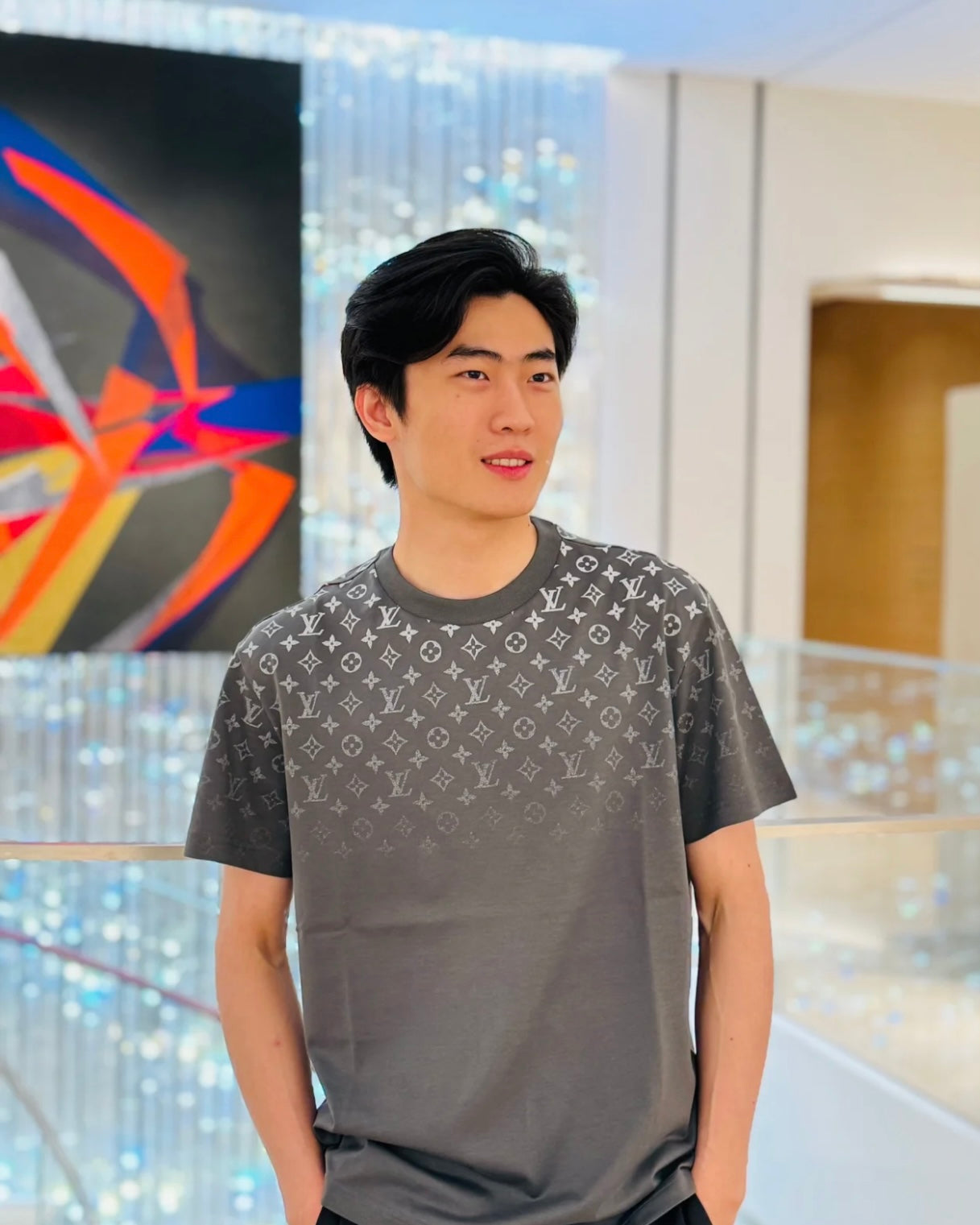 TJ셀러 / 루이비통 남성 면 반팔 티셔츠