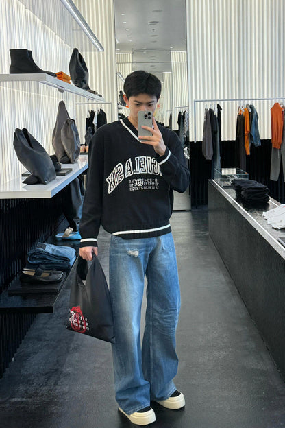 BVG / 메종마르지엘라 남성 여성 데님 팬츠