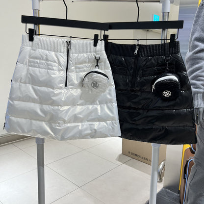 한국골프 / G/FORE 여성 코트 패딩 스커트