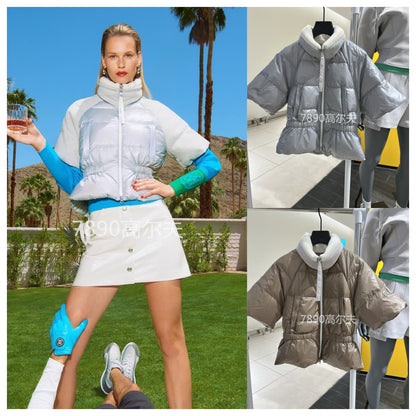 한국골프 / G/FORE 여성 코트 패딩