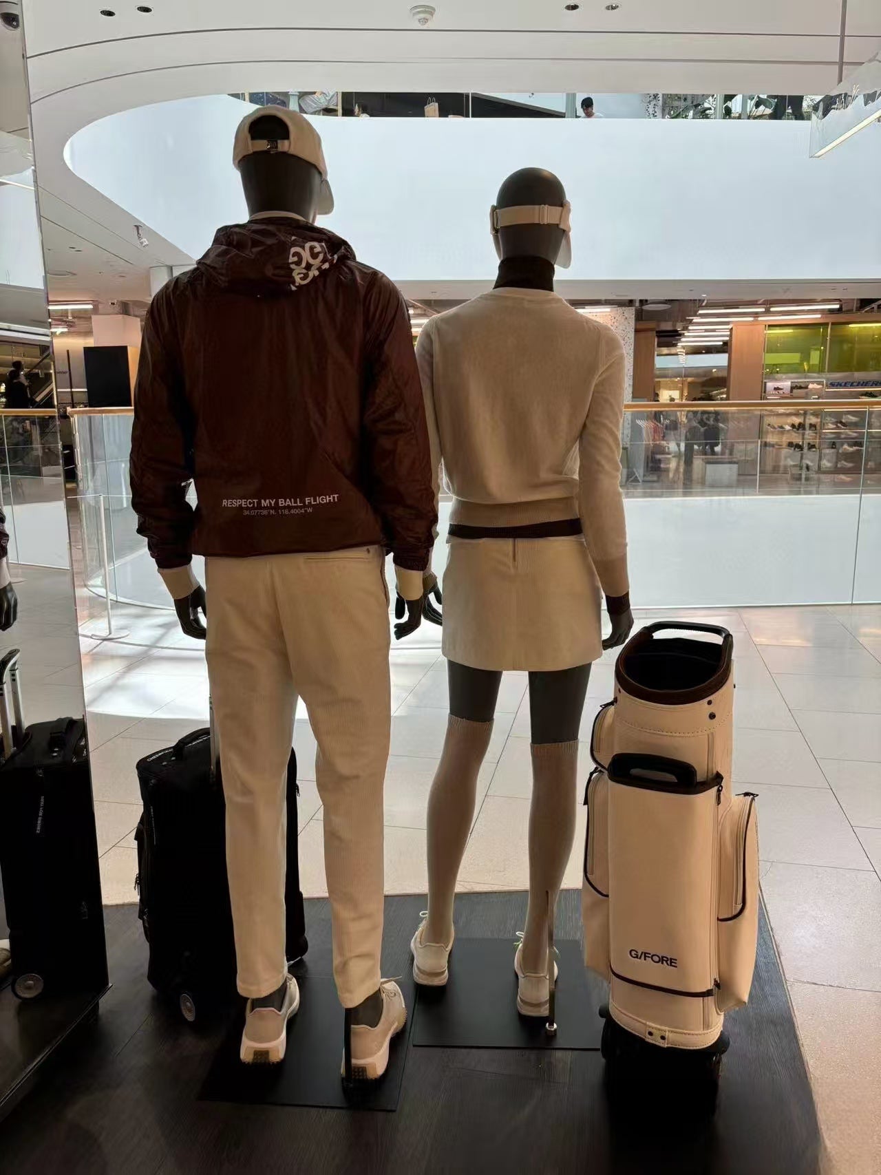 한국골프 / G/FORE 남성 바람막이 코트