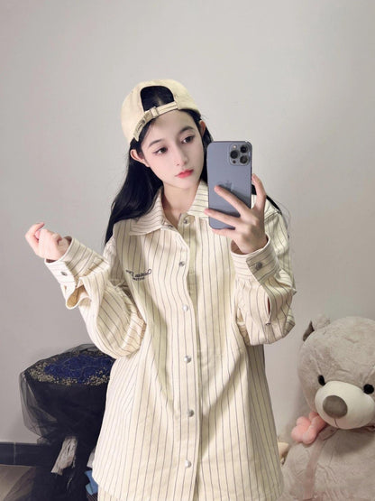BVG / 디올 남성 스트라이프 셔츠