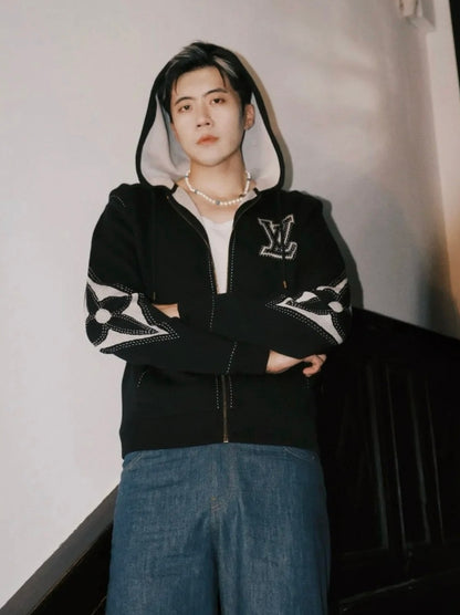 BVG / 루이비통 남성 여성 후드 자켓