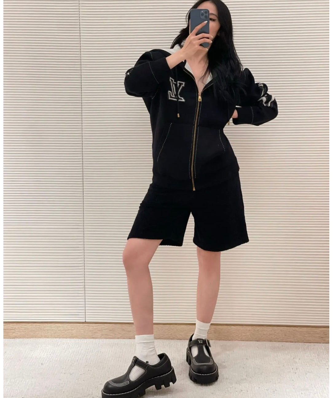 BVG / 루이비통 남성 여성 후드 자켓