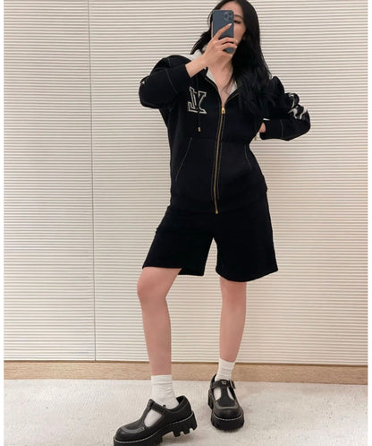 BVG / 루이비통 남성 여성 후드 자켓
