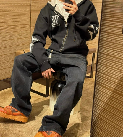 BVG / 루이비통 남성 여성 후드 자켓