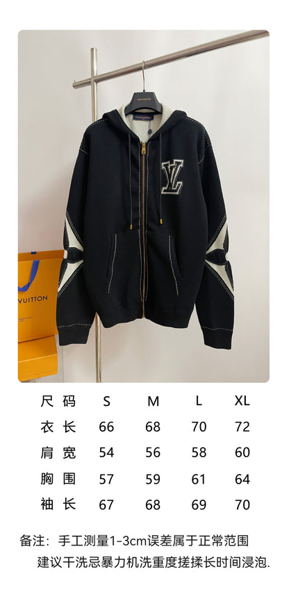 BVG / 루이비통 남성 여성 후드 자켓