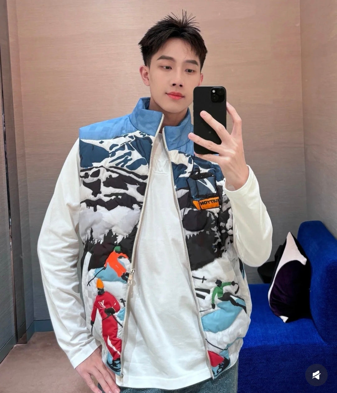BVG / 루이비통 남성 긴팔 티셔츠