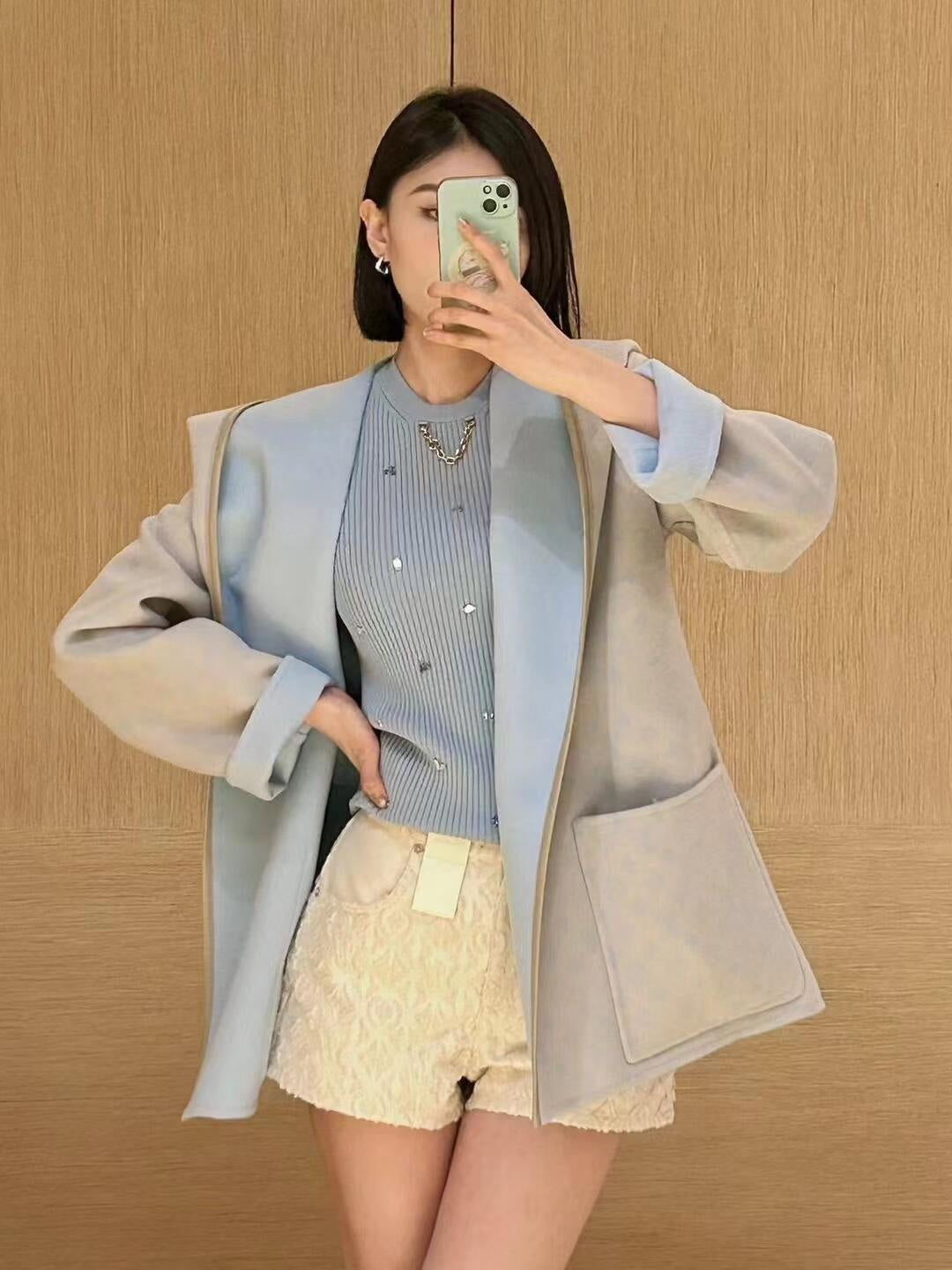 R공장 / 루이비통 여성 후드 코트