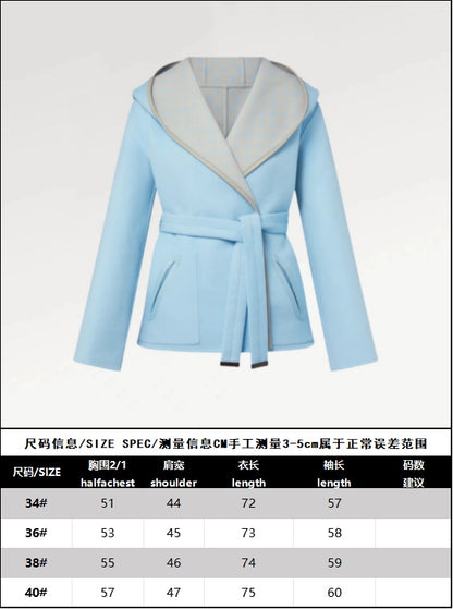 R공장 / 루이비통 여성 후드 코트