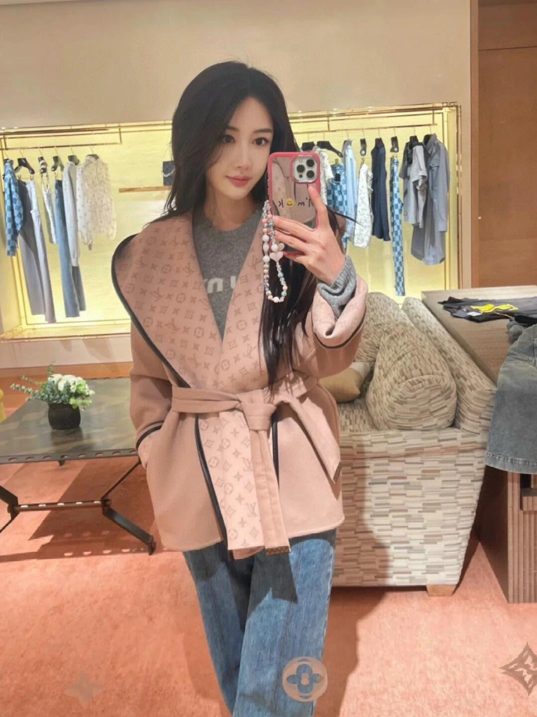 R공장 / 루이비통 여성 후드 코트