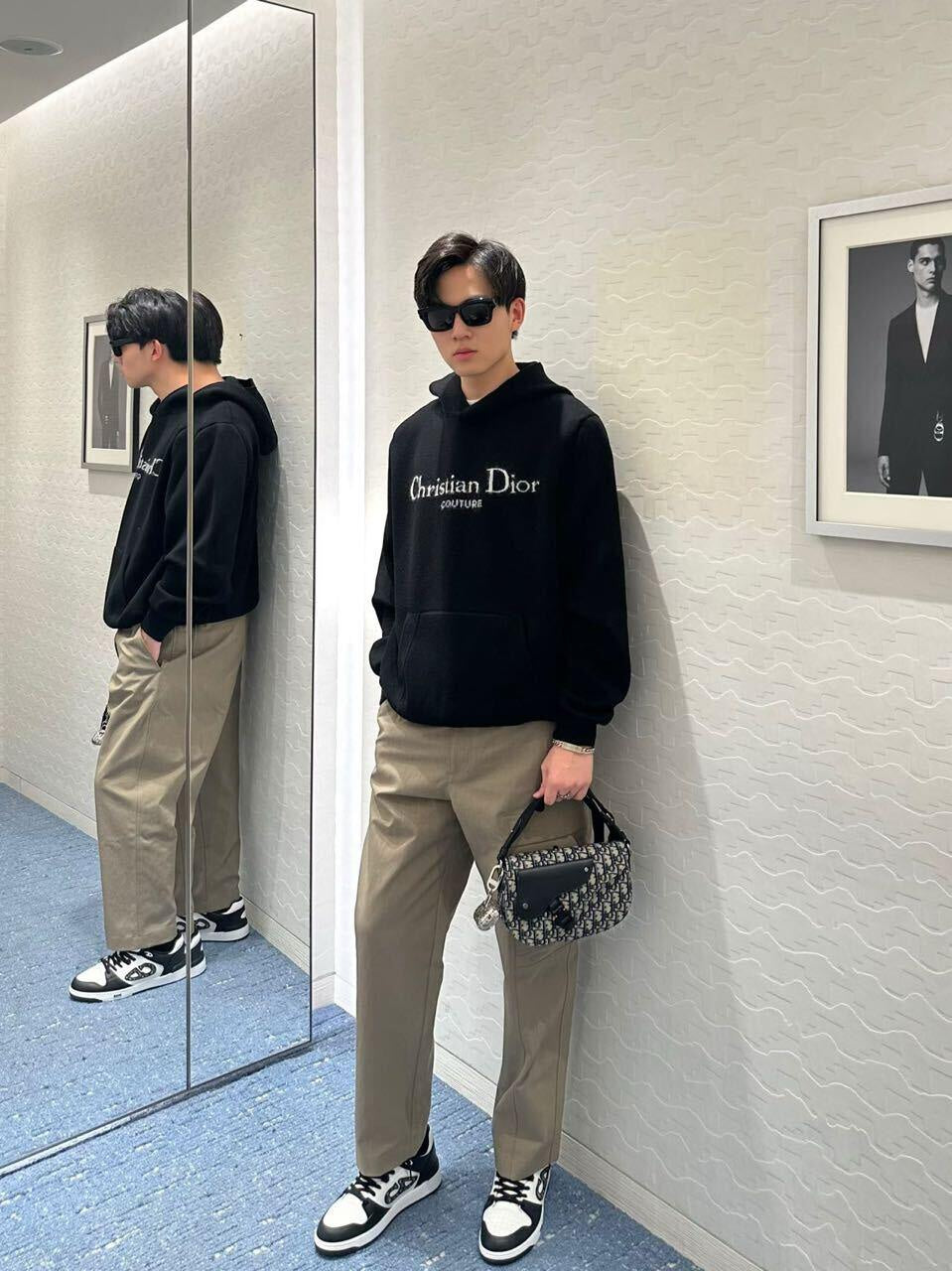 R공장 / 디올 남성 후드티