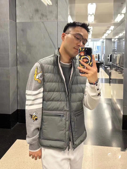 R공장 / 톰브라운 남성 패딩 조끼