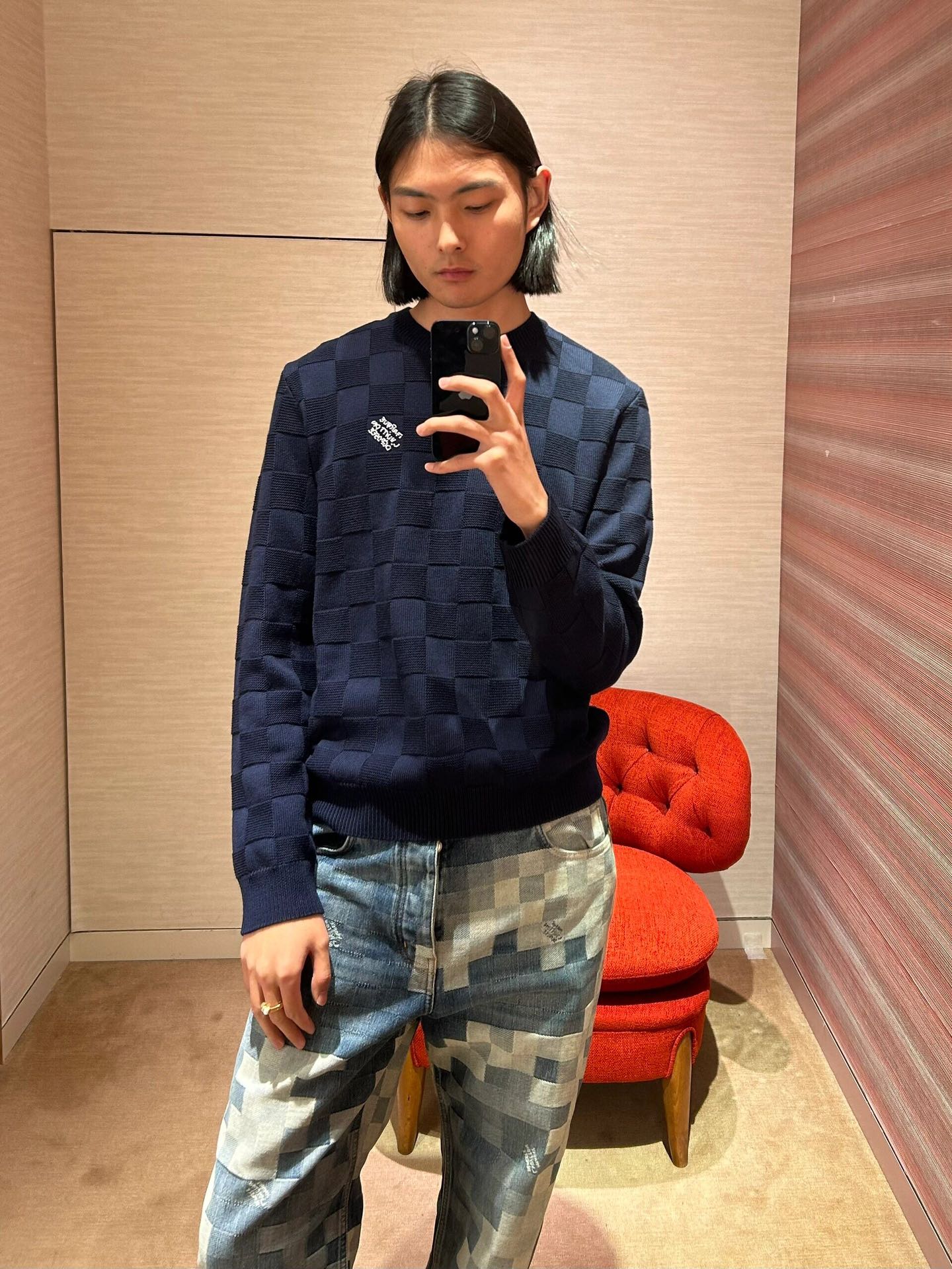 R공장 / 루이비통 남성 여성 니트