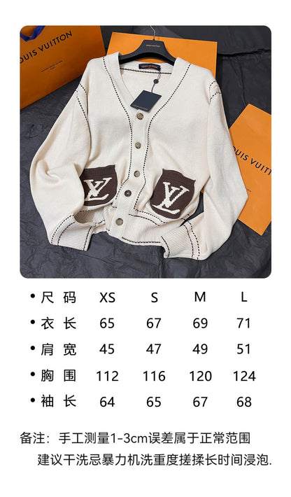 BVG / 루이비통 남성 여성 니트