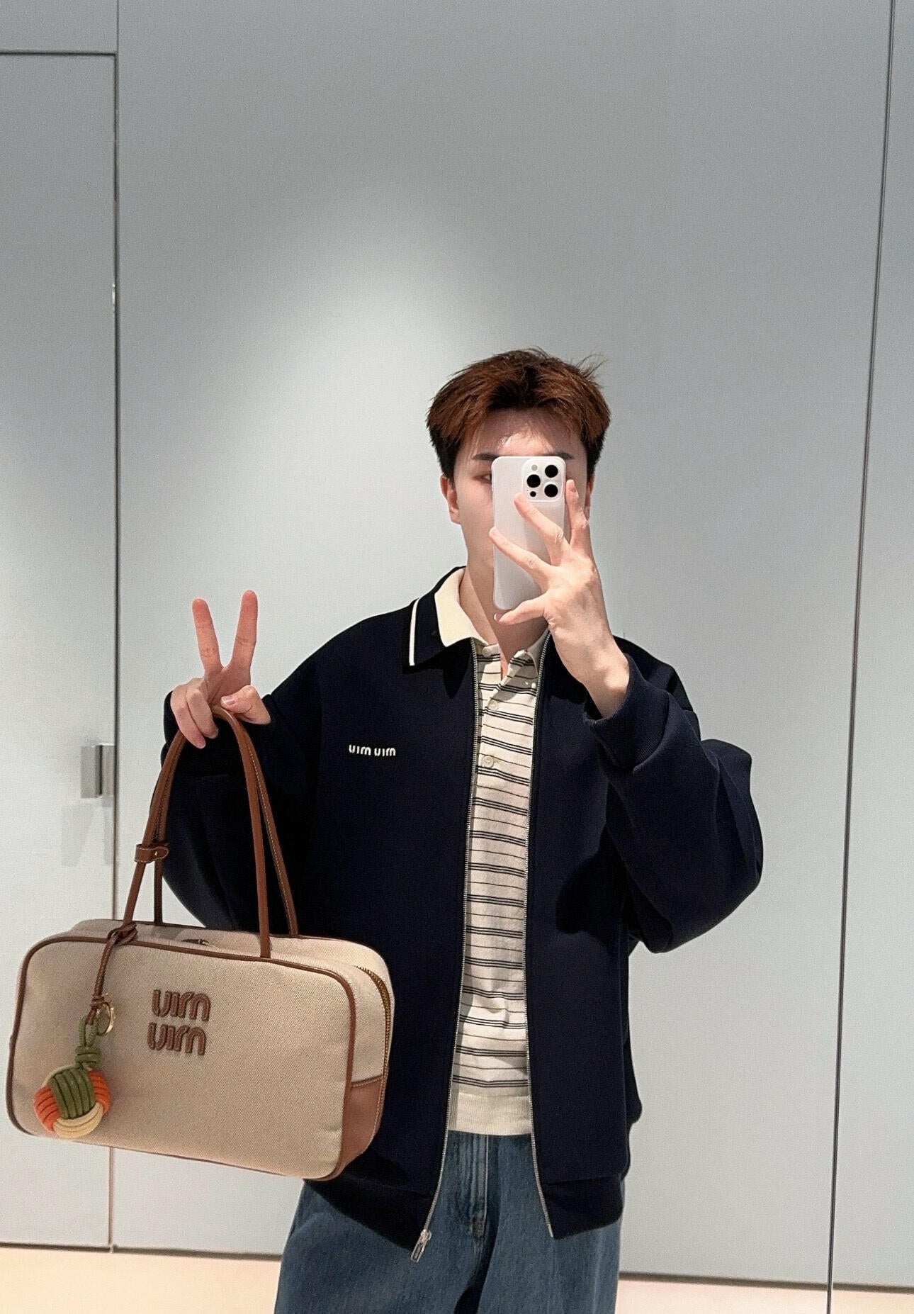 R공장 / 미우미우 ㅊ자켓