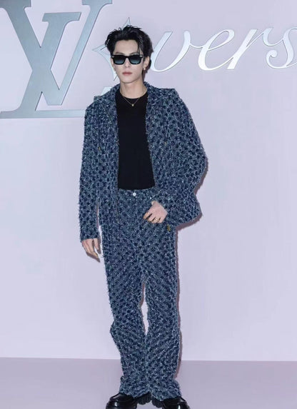 R공장 / 루이비통 남성 데님 후드 자켓