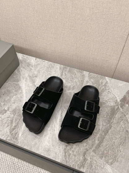 빙 공장 / 발렌시아가 남성 여성 슬리퍼