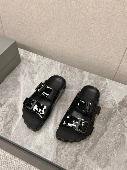 빙 공장 / 발렌시아가 남성 여성 슬리퍼