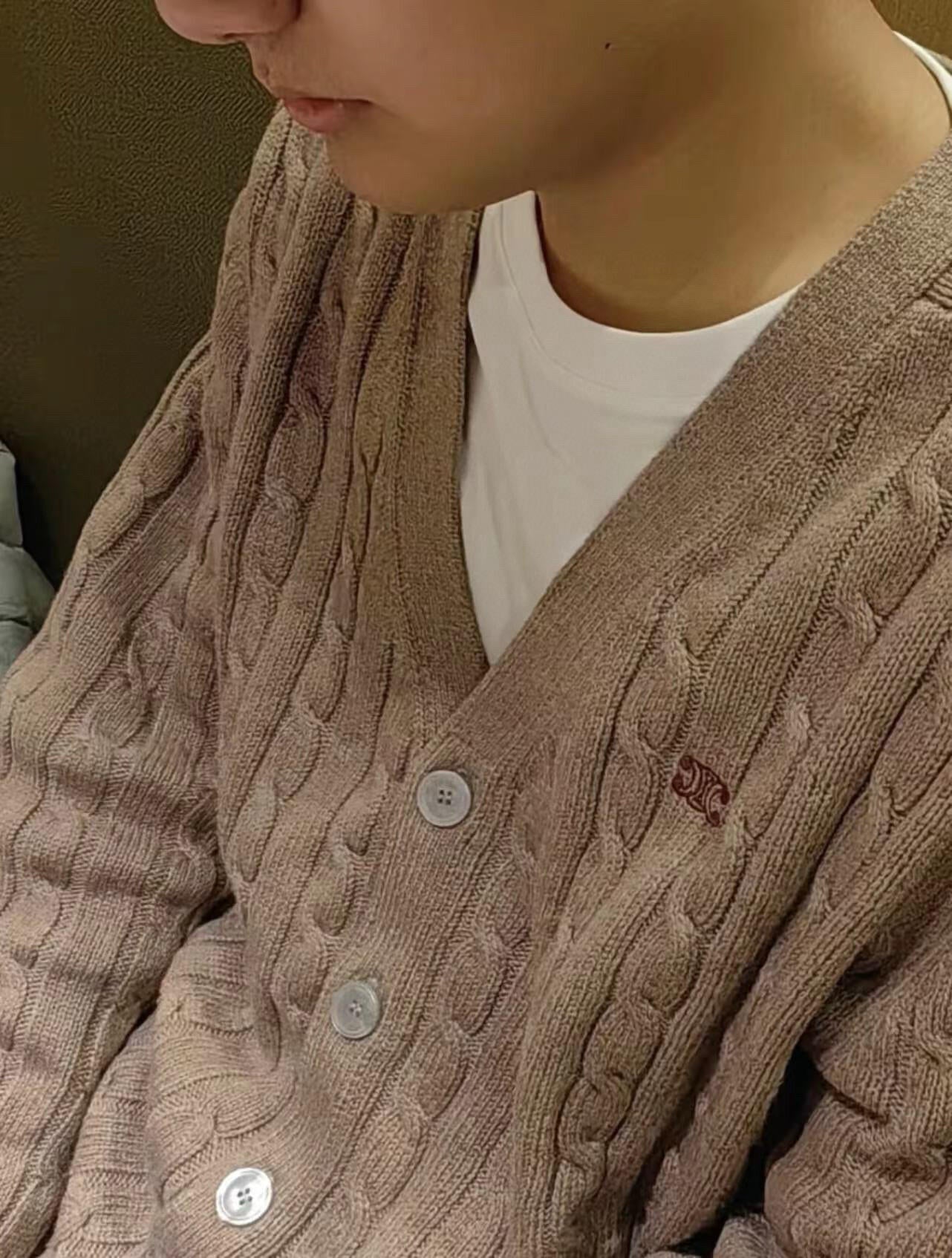 BVG / 셀린느 남성 여성 니트