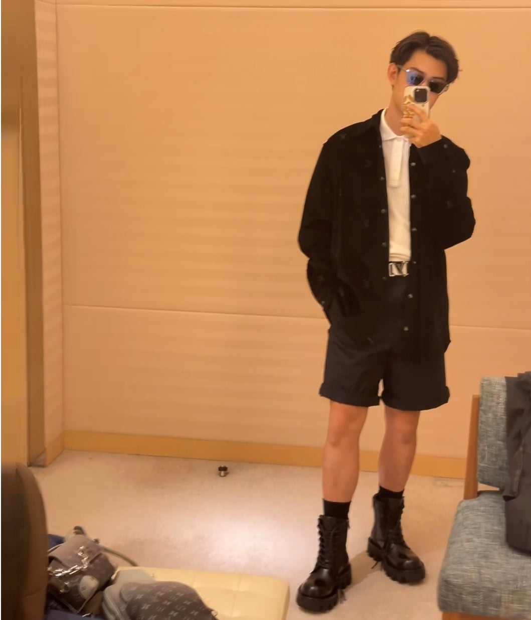 BVG / 루이비통 남성 여성 셔츠