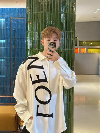 BVG / 로에베 남성 여성 셔츠