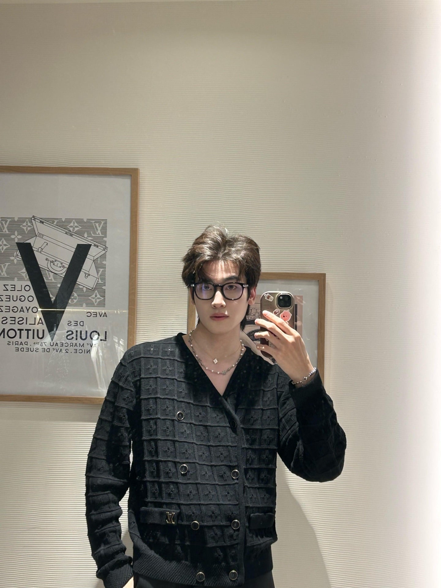 BVG / 루이비통 남성 니트 재킷